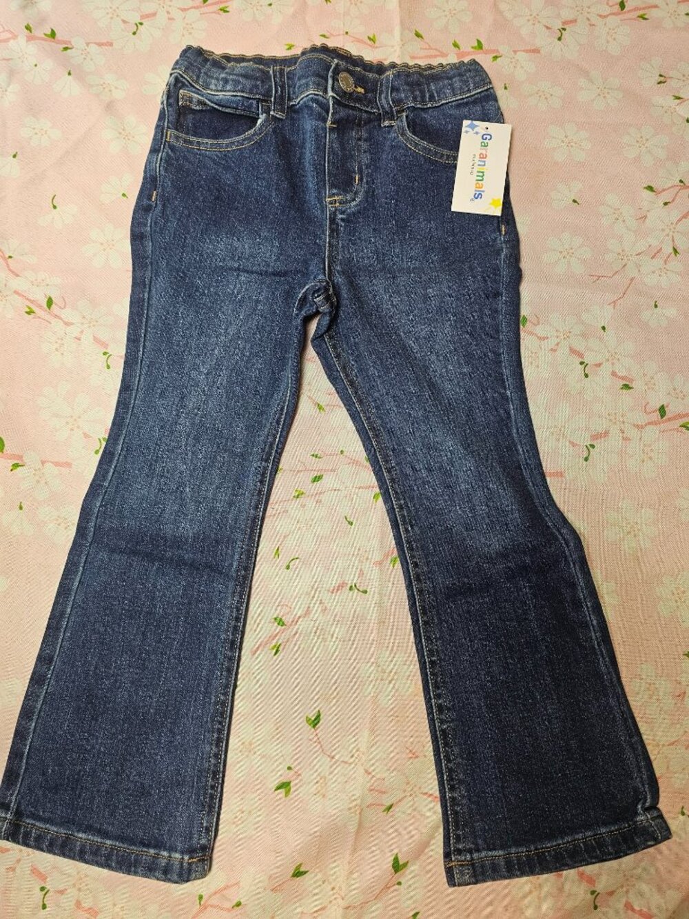 Garanimals Girls Denim Jeans - New With Tags Dark Wash Bootcut Flare Pants
